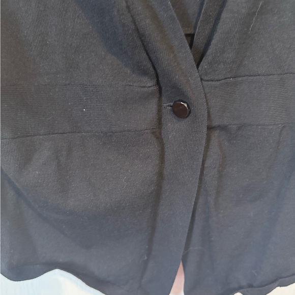 White House Black Market Classic Black Cardigan - Picture 2 of 5